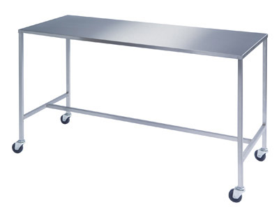 Lakeside 20x48x34 Rectangular Medium II Single H-Brace Surgical Lakeside Instrument Table 8392 