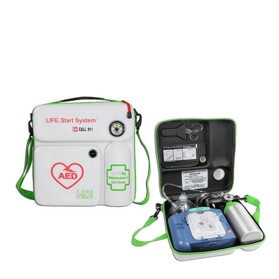 LIFE Corporation StartSystem AED Oxygen Unit Combo LIFE-O2-LSS