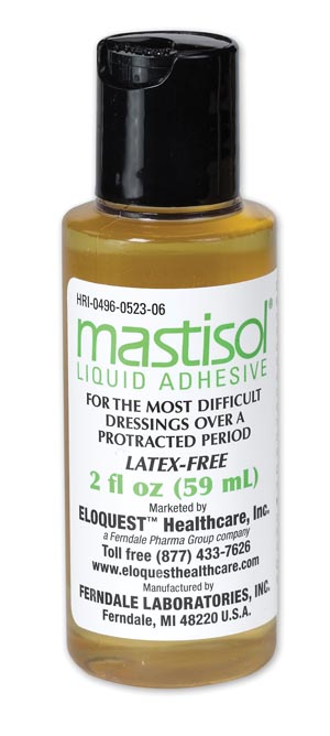 Mastisol Liquid Skin Adhesive 2 oz Bottle