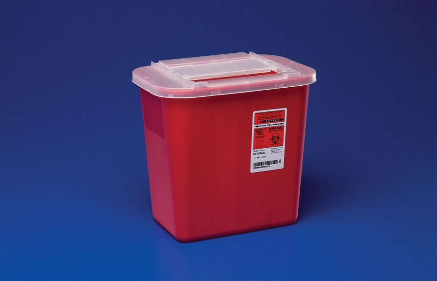 Covidien Multi-Purpose Sharps Container 2 Gallon Case