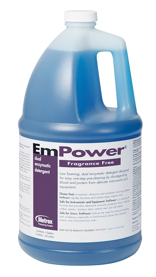 Metrex EmPower Dual-Enzymatic Detergent 1 Gallon Fragrance Free