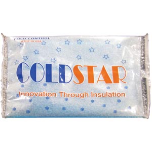 Coldstar Reusable One-Side Insulated Hot or Cold Gel Pack Standard 6x9 Inch Single 80104
