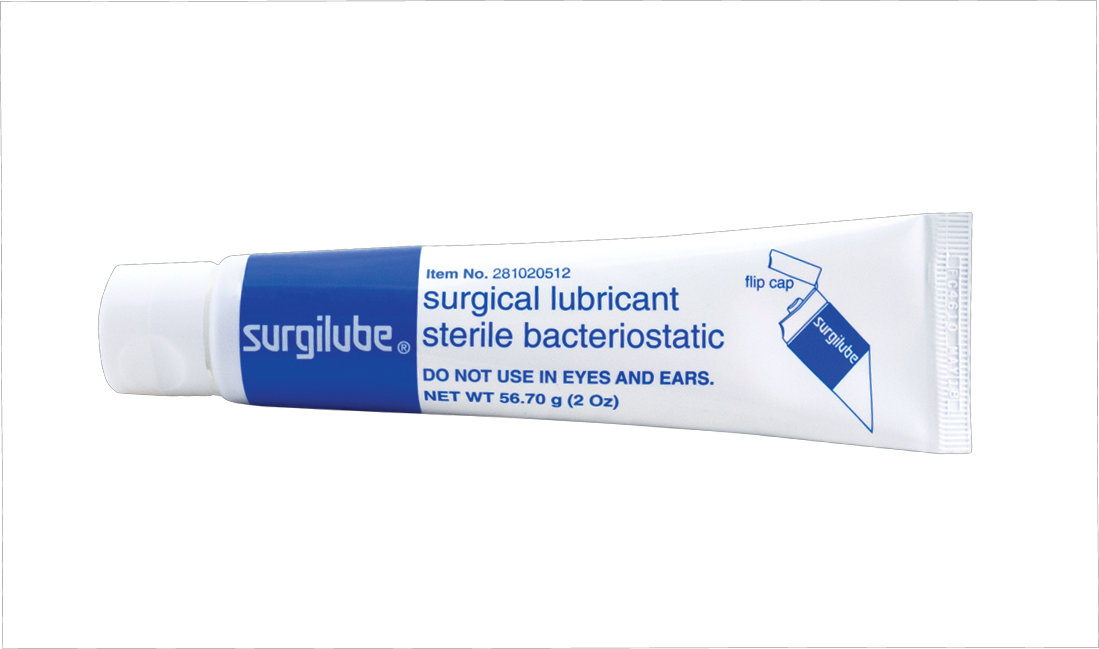 HR Surgilube Surgical Lubricant 2 oz Tube with Screw Cap Box of 12 id 0281-0205-02