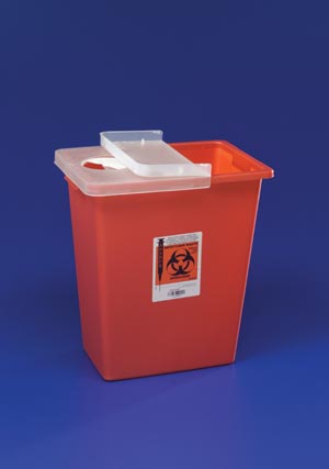 Covidien SharpSafety Large Volume Sharps Container 8 Gallon 8980