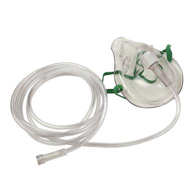 Allied Healthcare Lif-O-Gen Replacement Mask Assembly with tubing 31-01-0100 Single