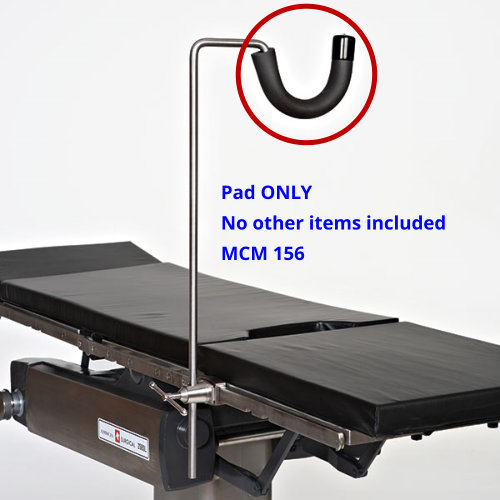 MCM Surgery Table Single Loop Leg Prep Bar Pad Case MCM 156