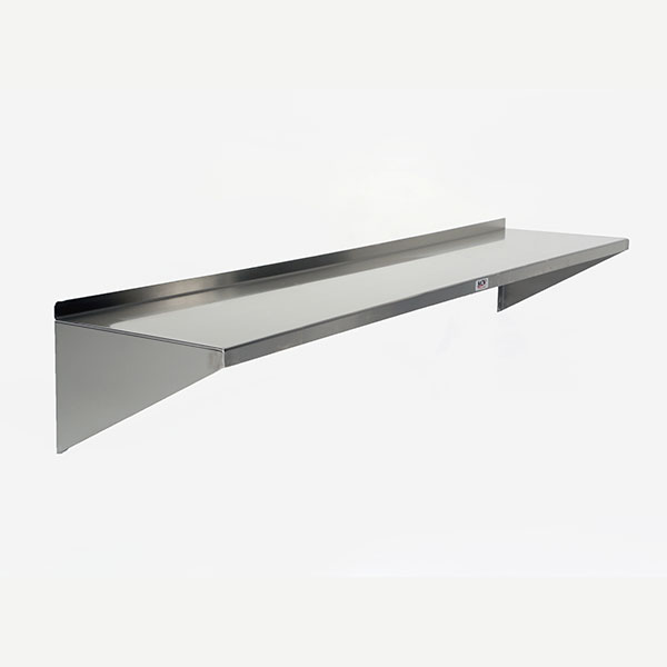 Stainless Steel Wall Shelf 48 X 8 inches MCM652