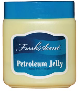 New World Imports FreshScent Petroleum Jelly 4 oz Jar Box of 12 Jars PJ4
