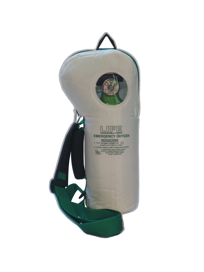LIFE Corporation 6 Liters per Minute Fixed Flow SoftPac Emergency Oxygen LIFE-2-6FF