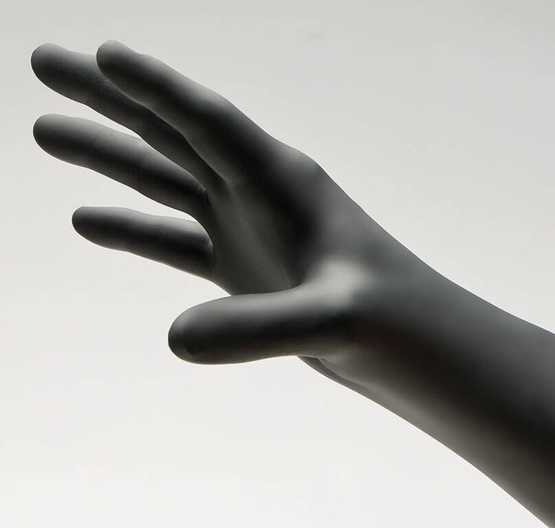 IHC Nitrile Ultra Black Exam Glove XX-Large 187400 box