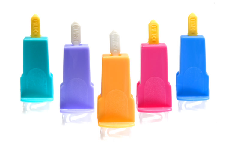 Terumo Capiject Safety Lancet 28G Purple Case 200105