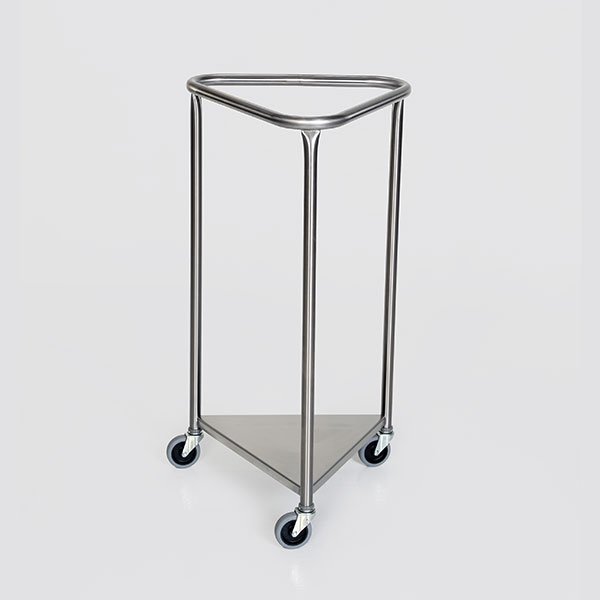 Stainless Steel Triangular Heavy Duty 18 Inch Hamper MCM2006