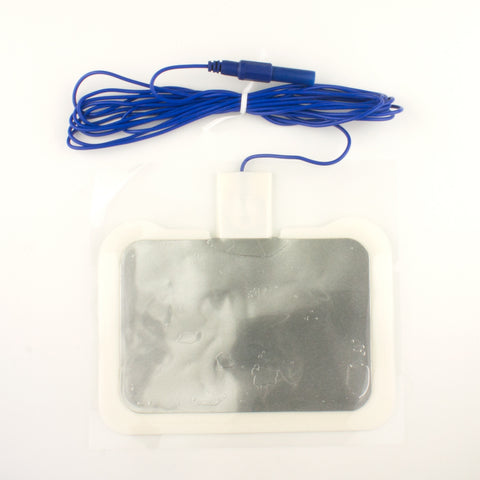 Electrosurgical Disposable Solid Adult Grounding Return Pad For RF with Cord P9551-RF case