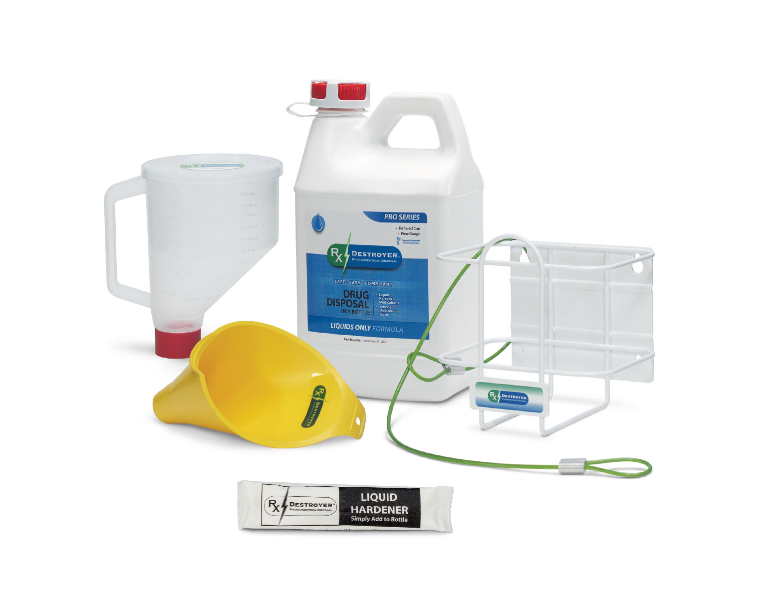 Medicine Waste Disposal for Liquids Pro Starter Kit RX64PROLIQWK