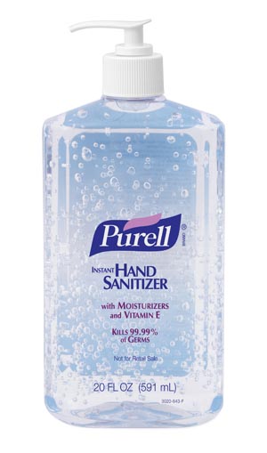 GoJo Purrell Advanced Instant Hand Sanitizer Gel 20oz Table Top Bottle 3023-12 Case