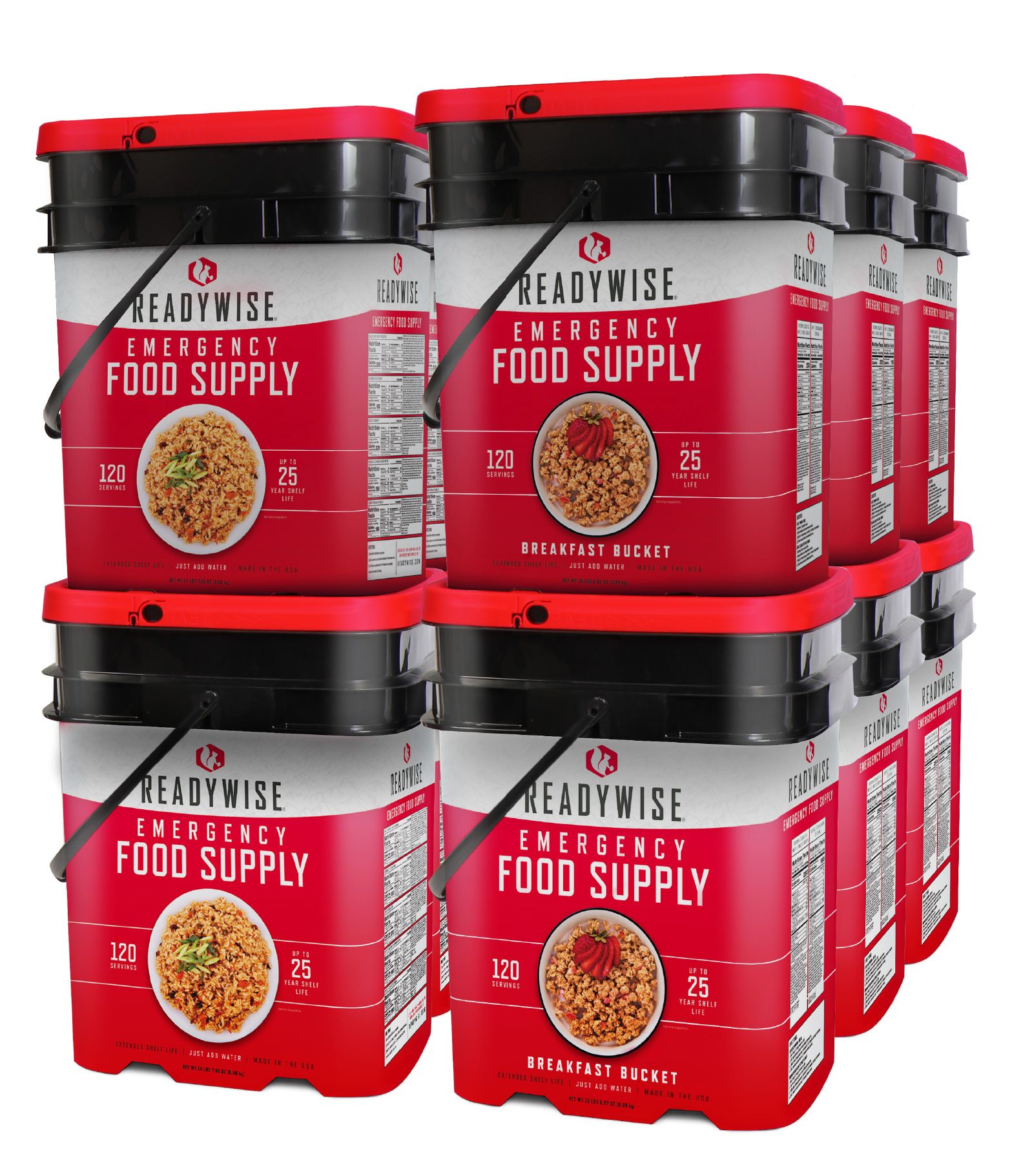 Freeze Dried Dehydrated 1440 Meal Bundle RW40-41440