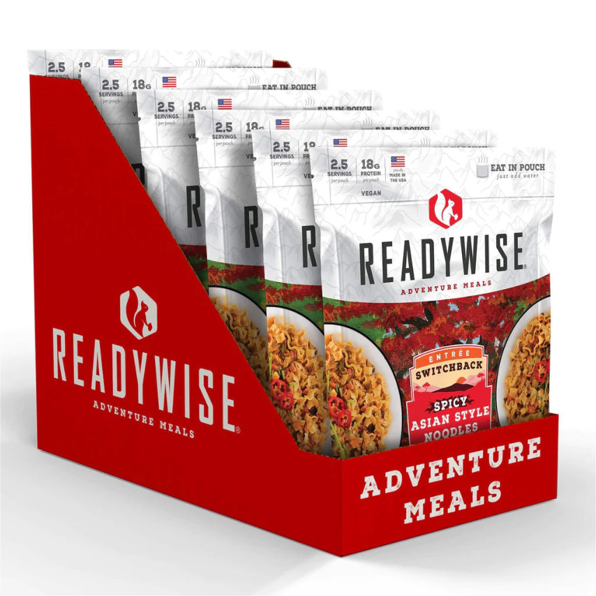 Freeze Dried Dehydrated Spicy Asian Style Noodles 6 Pack RW05-015