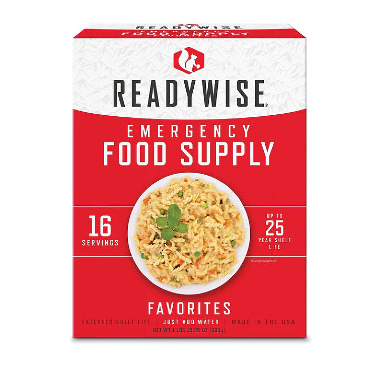Freeze Dried Dehydrated 16 Servings Favorite Sampler Pack RW01-016