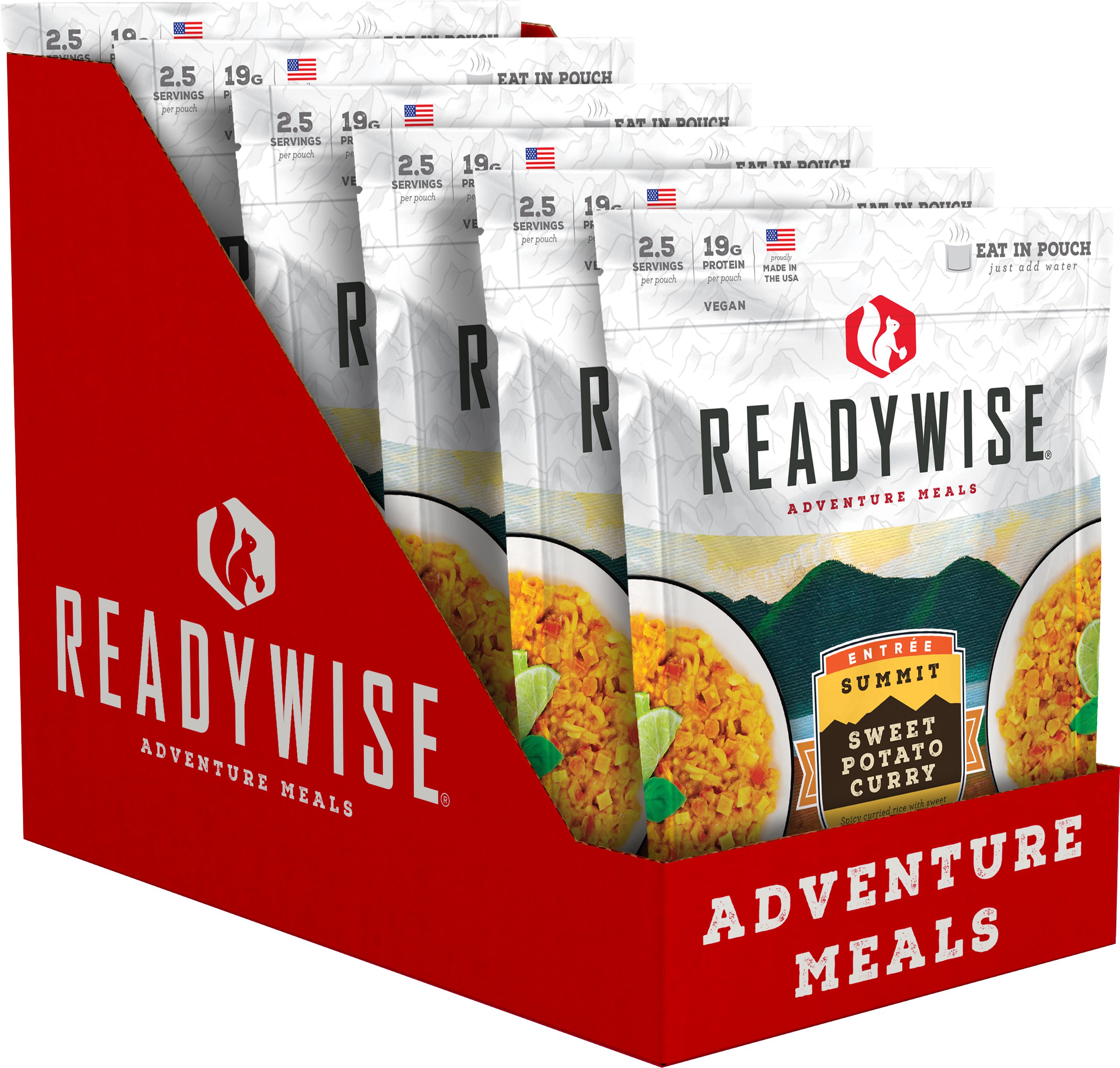 Freeze Dried Dehydrated Sweet Potato Curry 6 Pack RW05-019