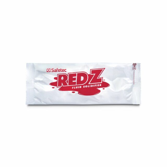 Medical Liquid Waste Solidifier Red-Z Single Use 21g Pack 41119 Case of 100