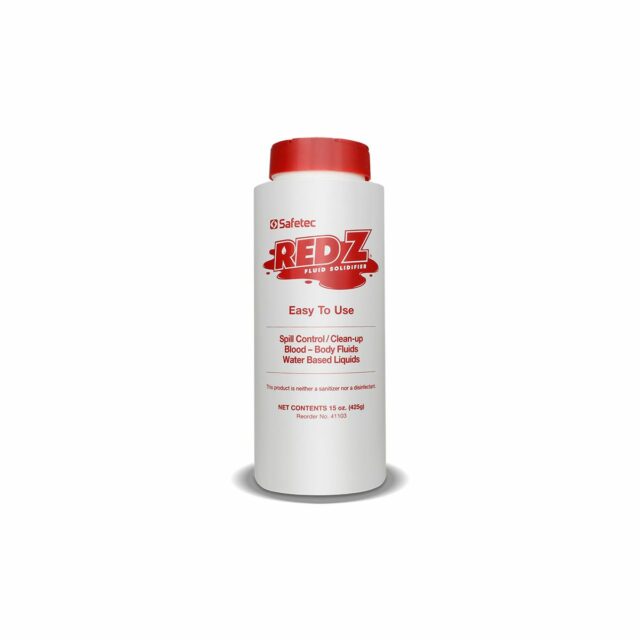Medical Liquid Waste Solidifier Red-Z 11oz Shaker Bottle 41102 Case