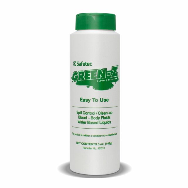 Green Friendly Green-Z Medical Liquid Waste Solidifier 5oz Shaker Bottle 42010 Case