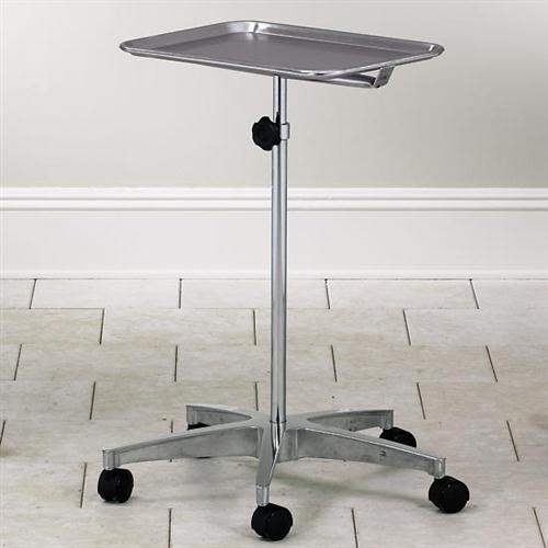 Clinton Adjustable Premium Mobile Instrument Stand with Tray