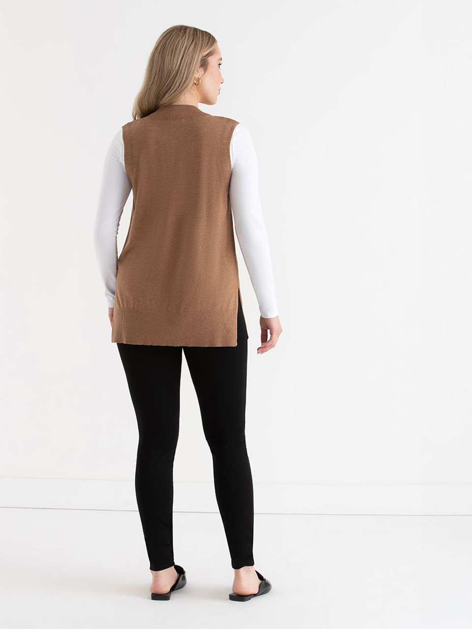 Mid-Length Sweater Vest | Rickis