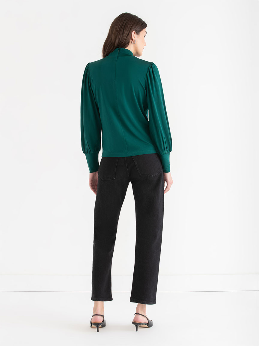Mock Neck Top