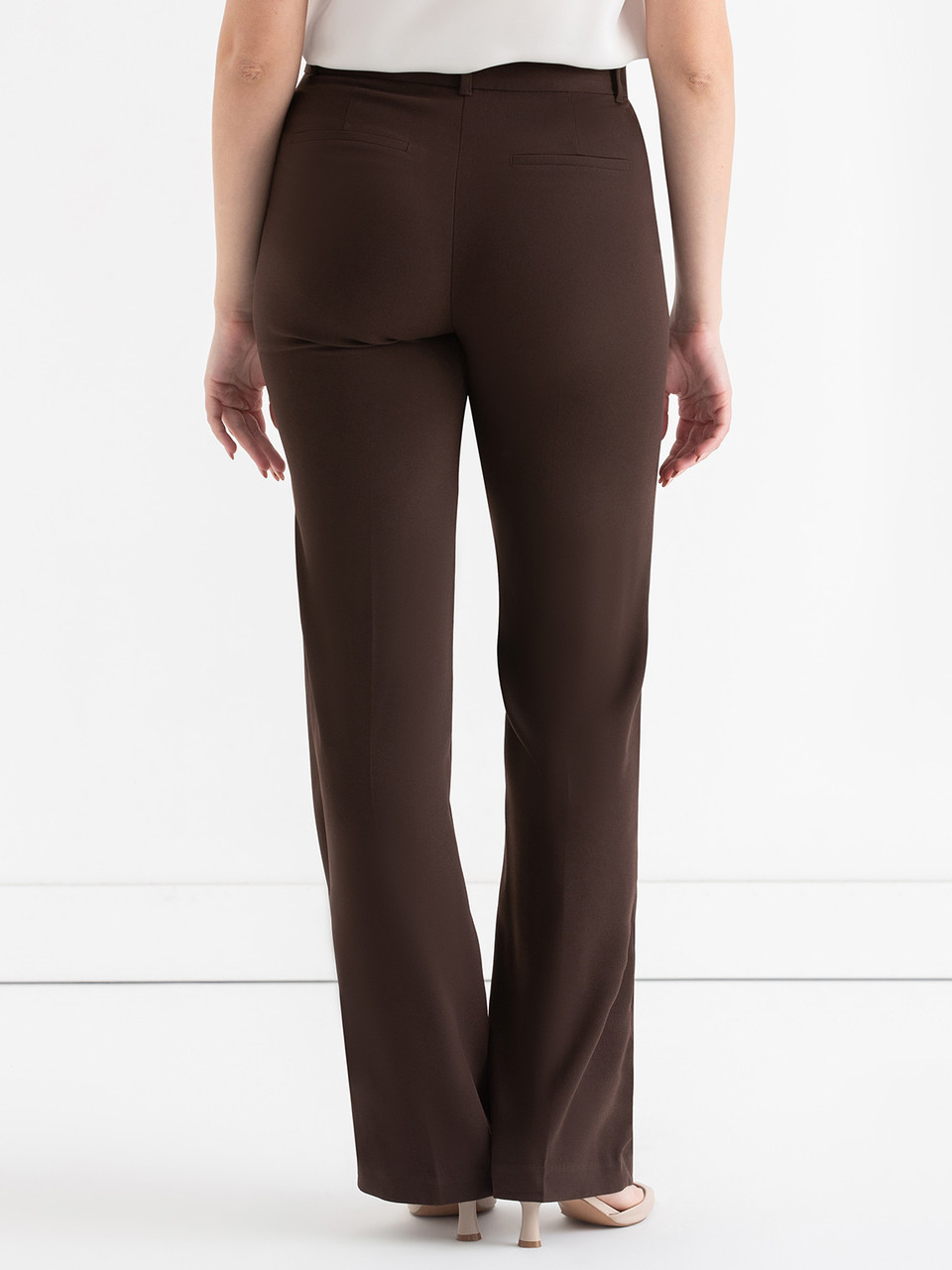 Bradley Bootcut Pant in Crepe