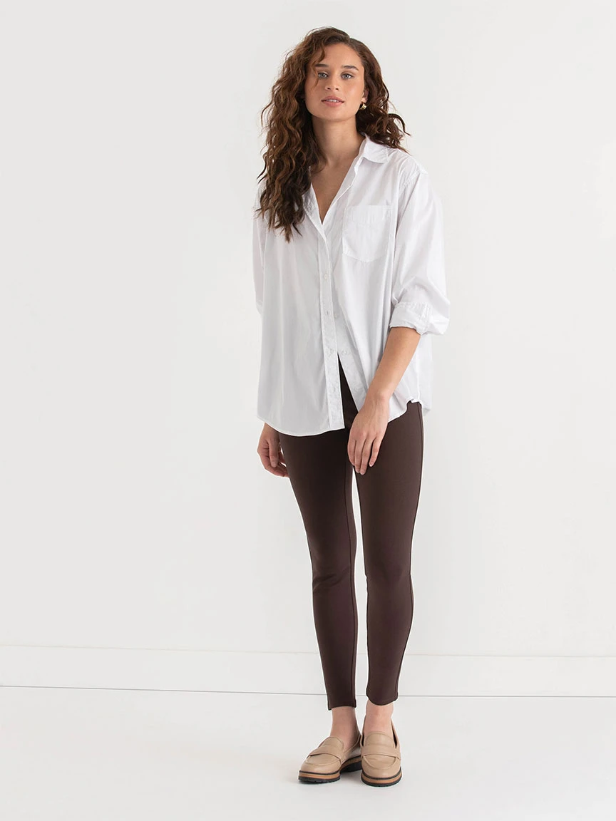Lex Super High Rise Legging in Luxe Ponte