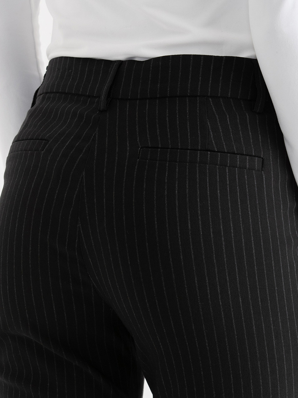 Spencer Straight Pant in Patterned Microtwill