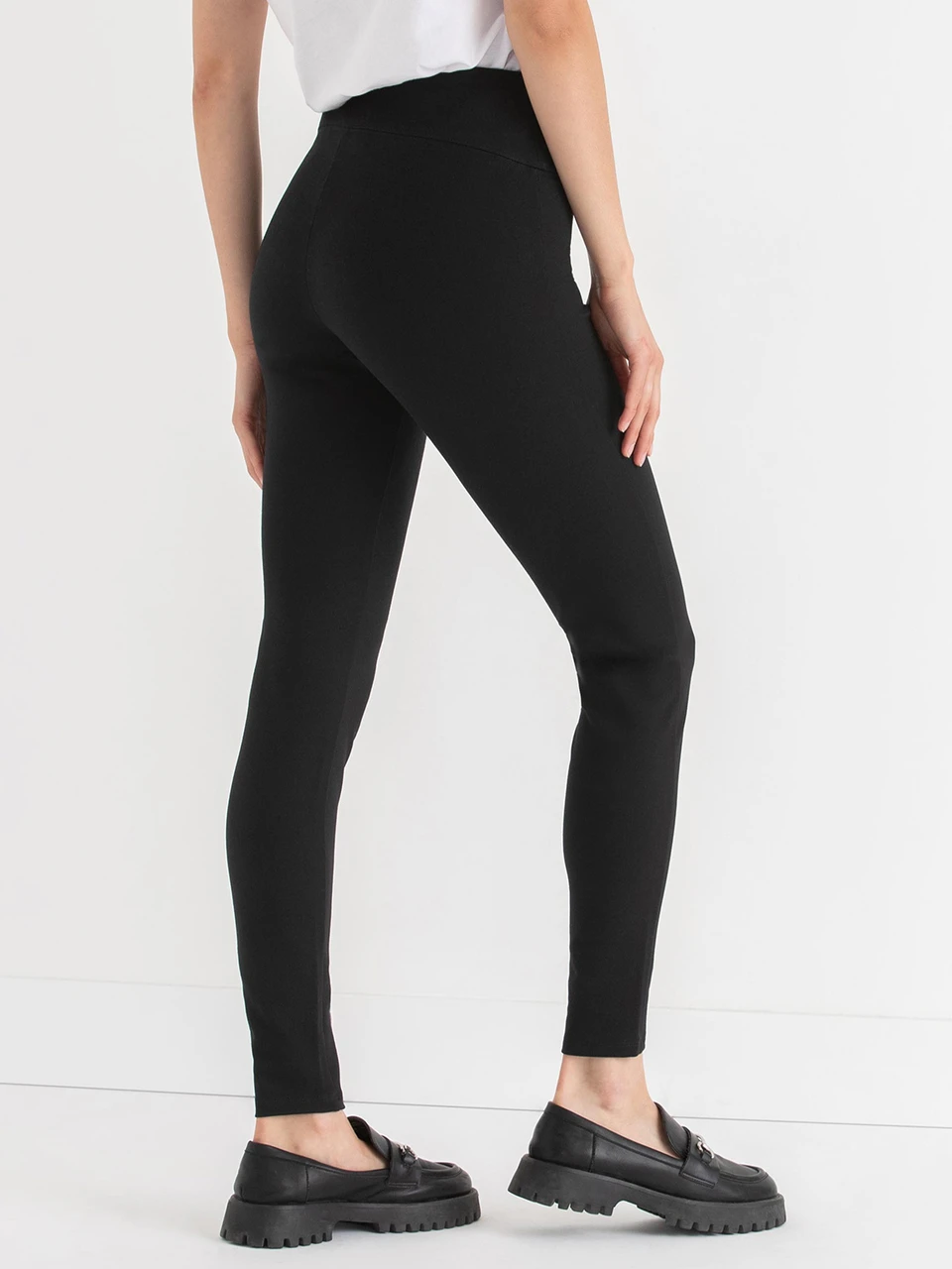 Leni Legging in Black Luxe Ponte