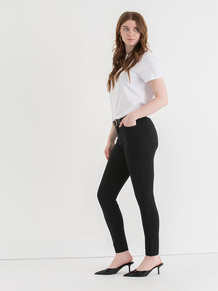 Harlow Skinny Pant in Luxe Ponte