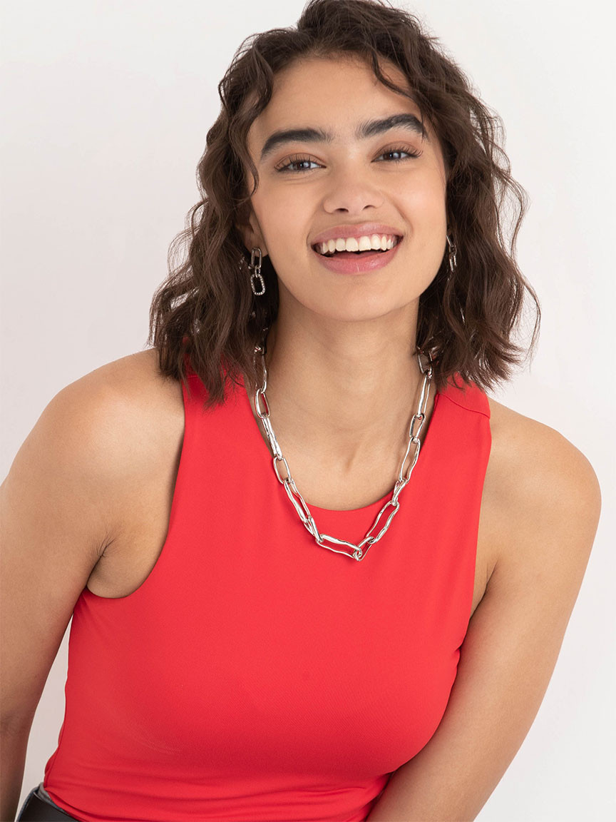Sleeveless High Neck Bodysuit