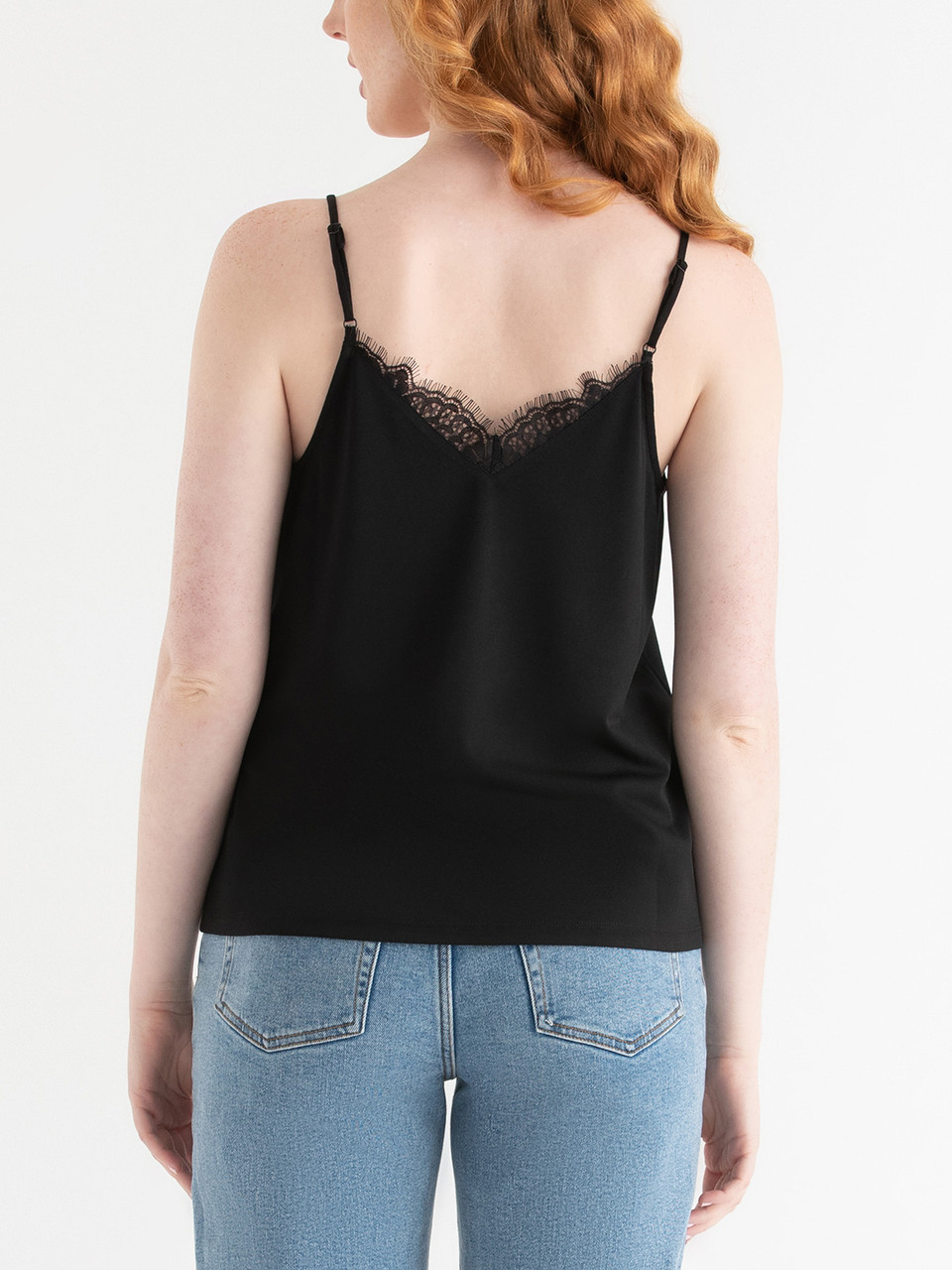 Lace Trim Cami | Rickis