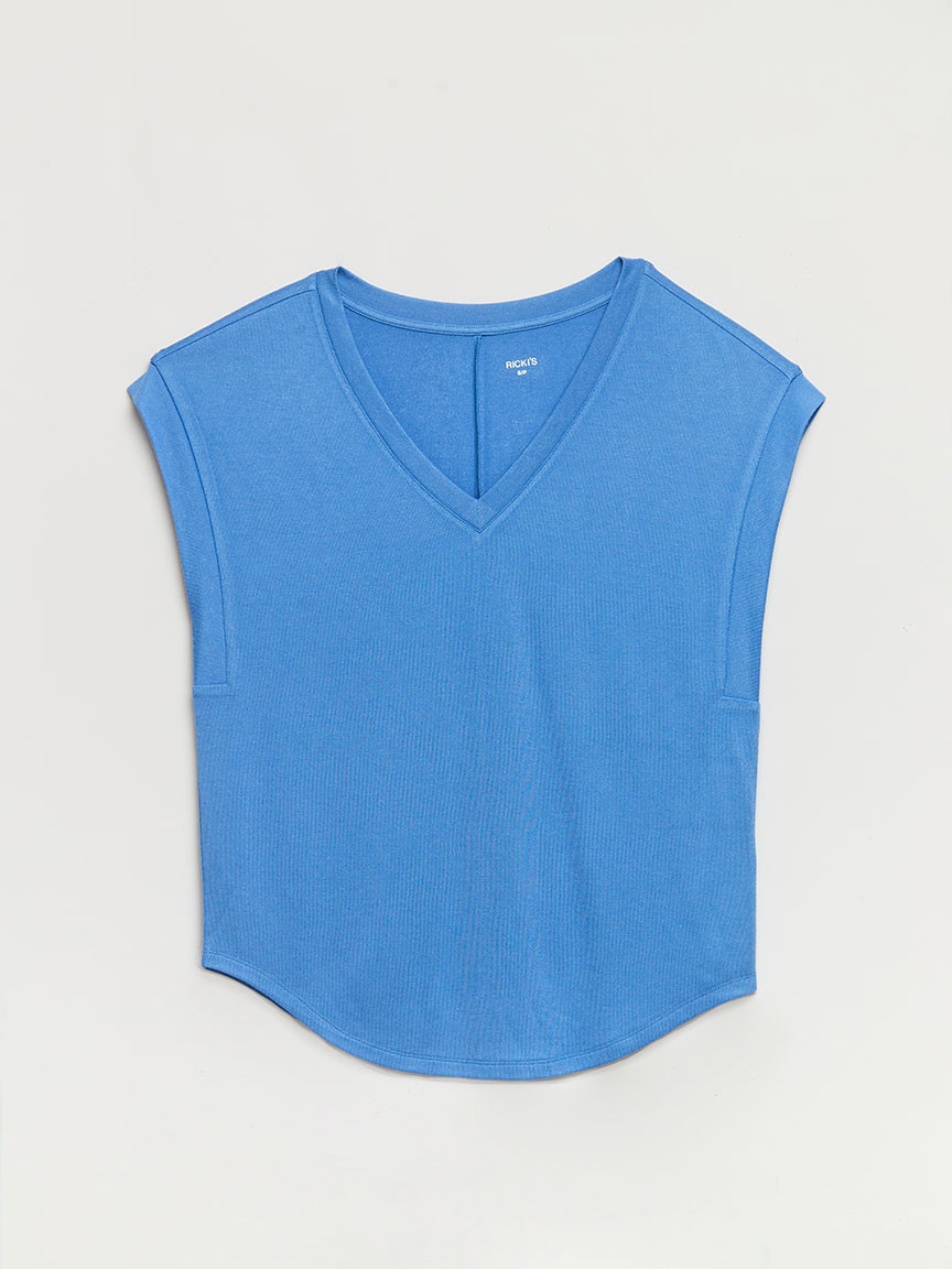 Holly V-Neck Hacci Top
