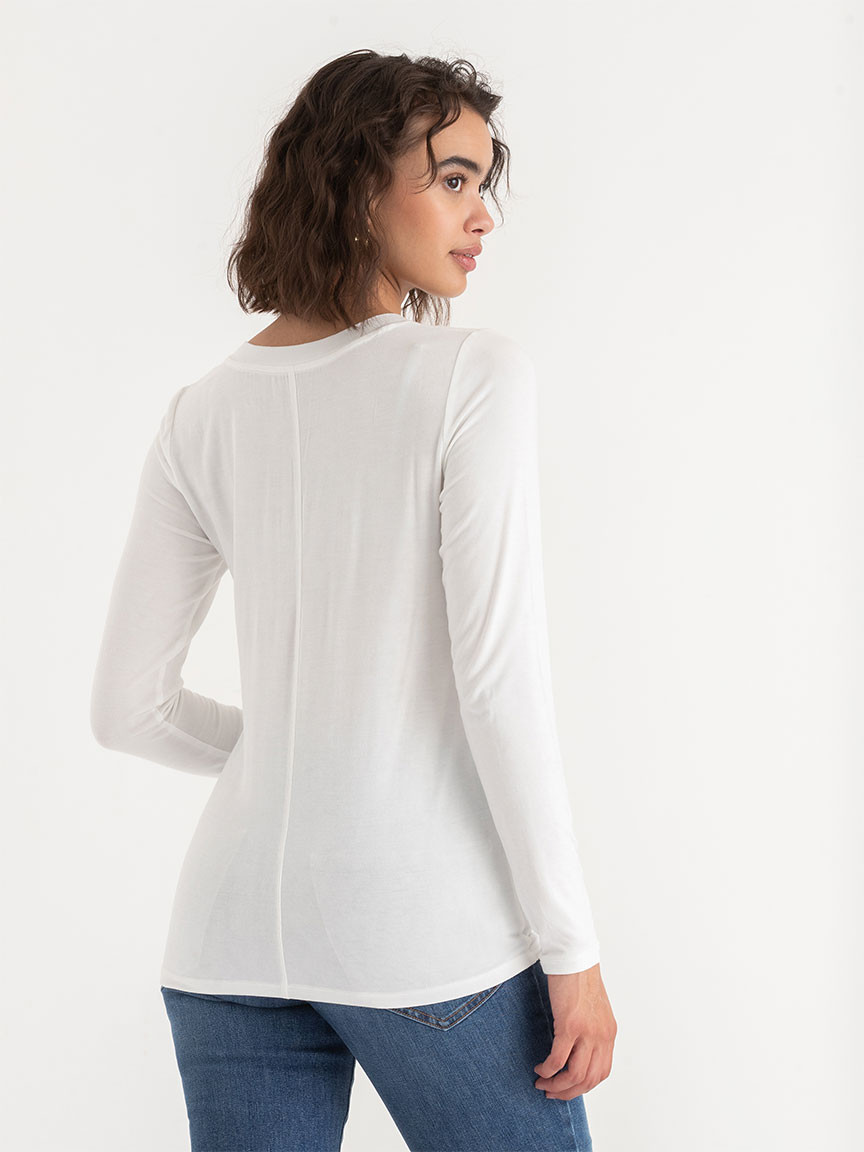 Long Sleeve T-Shirt in Modal