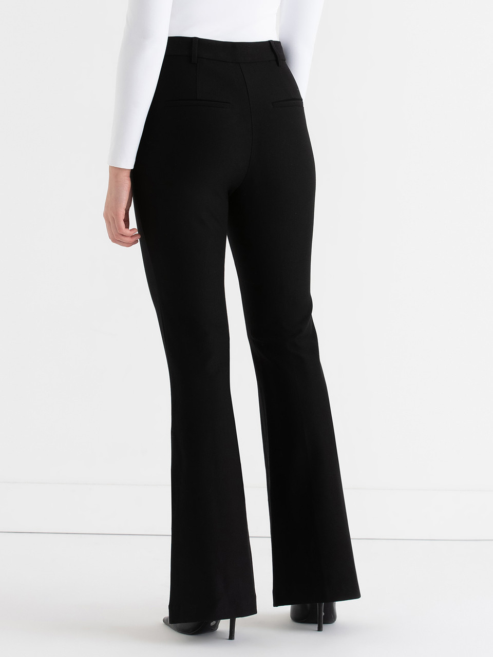 Dylan Flare Pant in Luxe Ponte