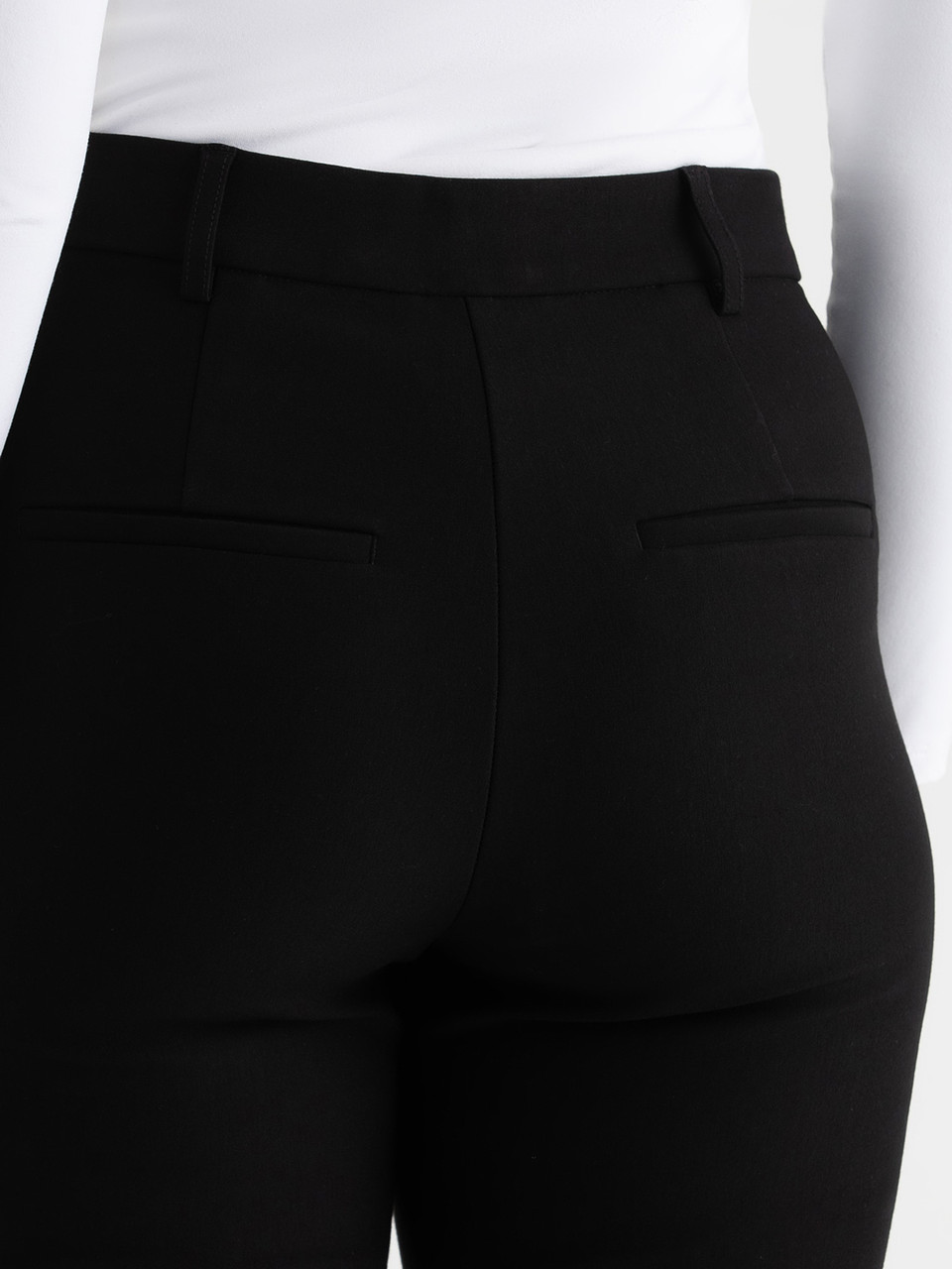 Dylan Flare Pant in Luxe Ponte
