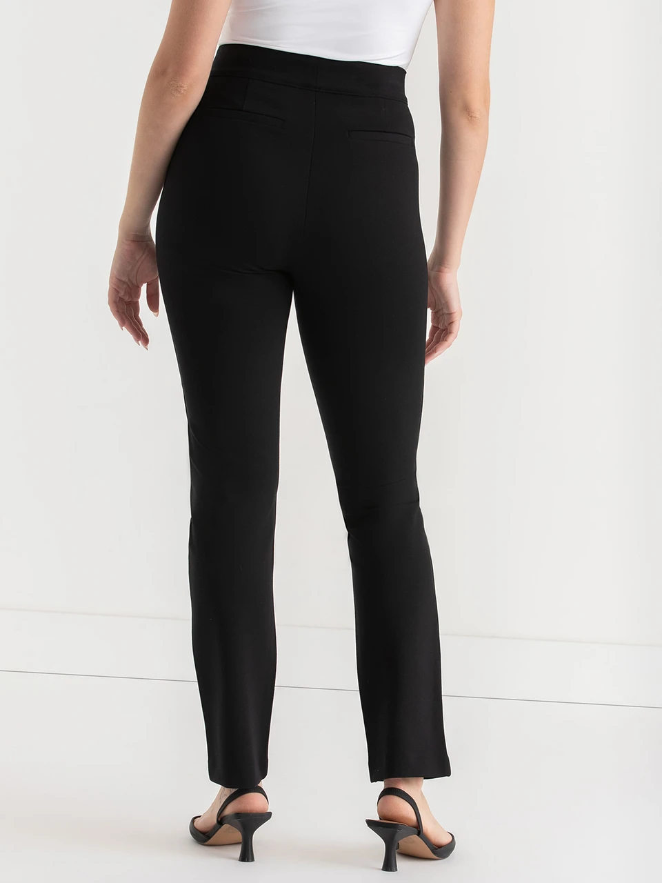 Sam Slim Straight Leg in Luxe Ponte