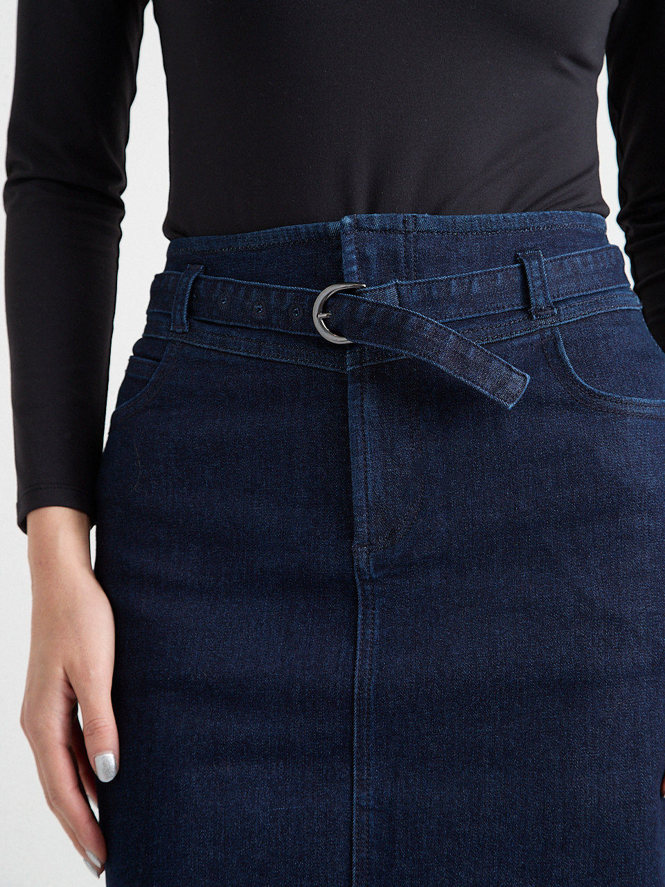 Trinny Belted Skirt