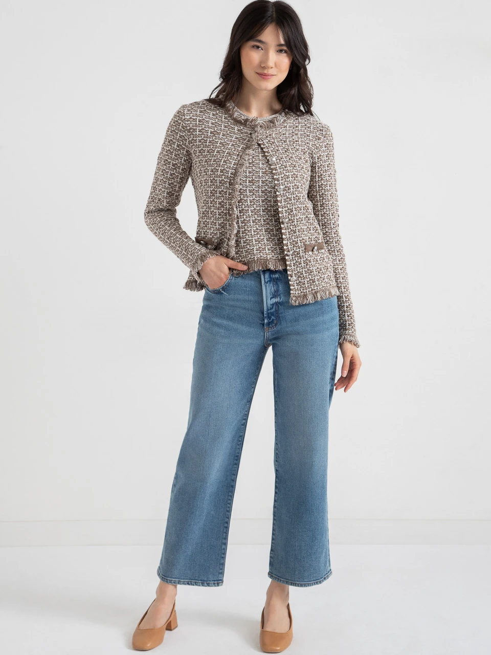 Tweed Cardigan