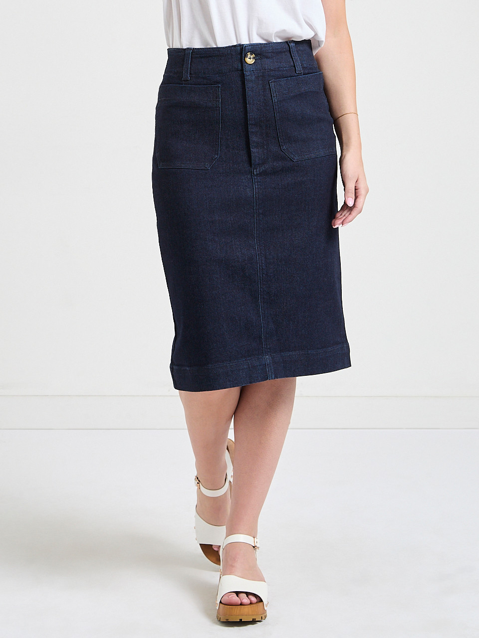 Juliet Patch Pocket Skirt