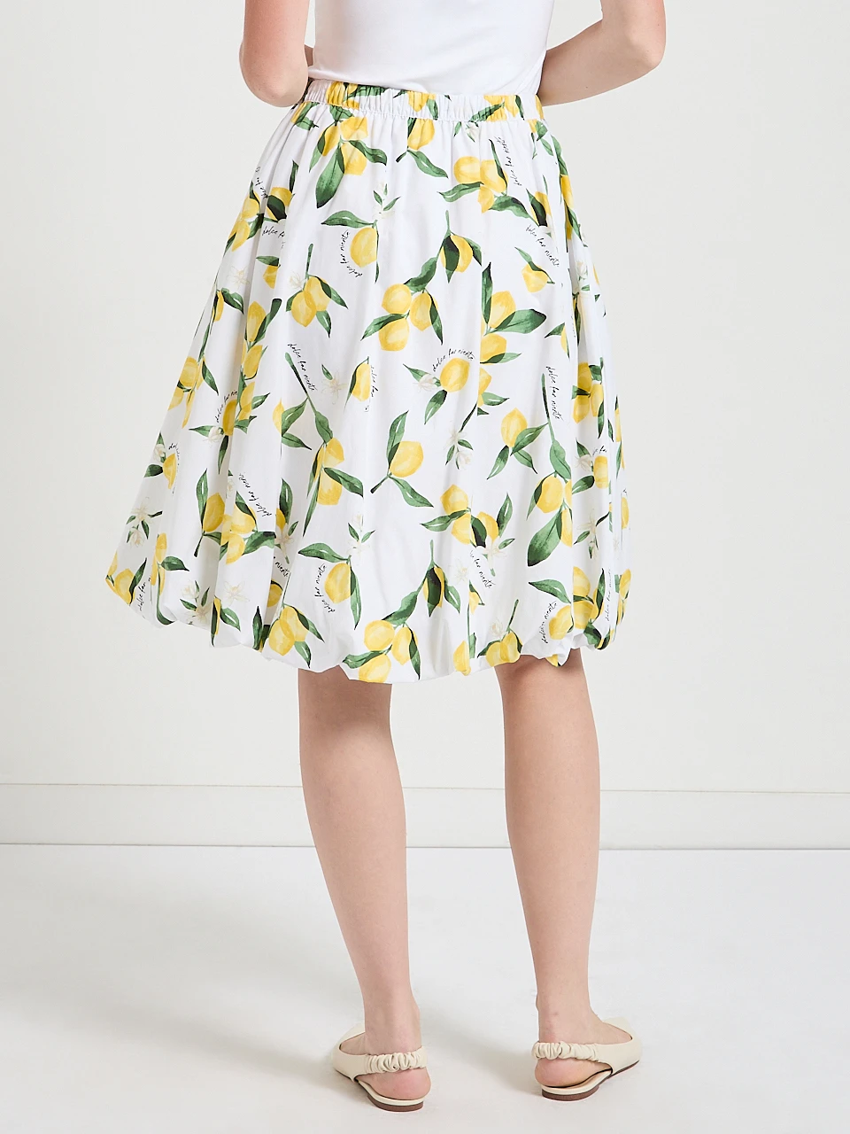 Poplin Bubble Skirt