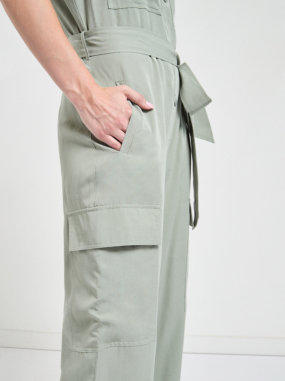 Tencel Utility Jumpsuit | Ricki's