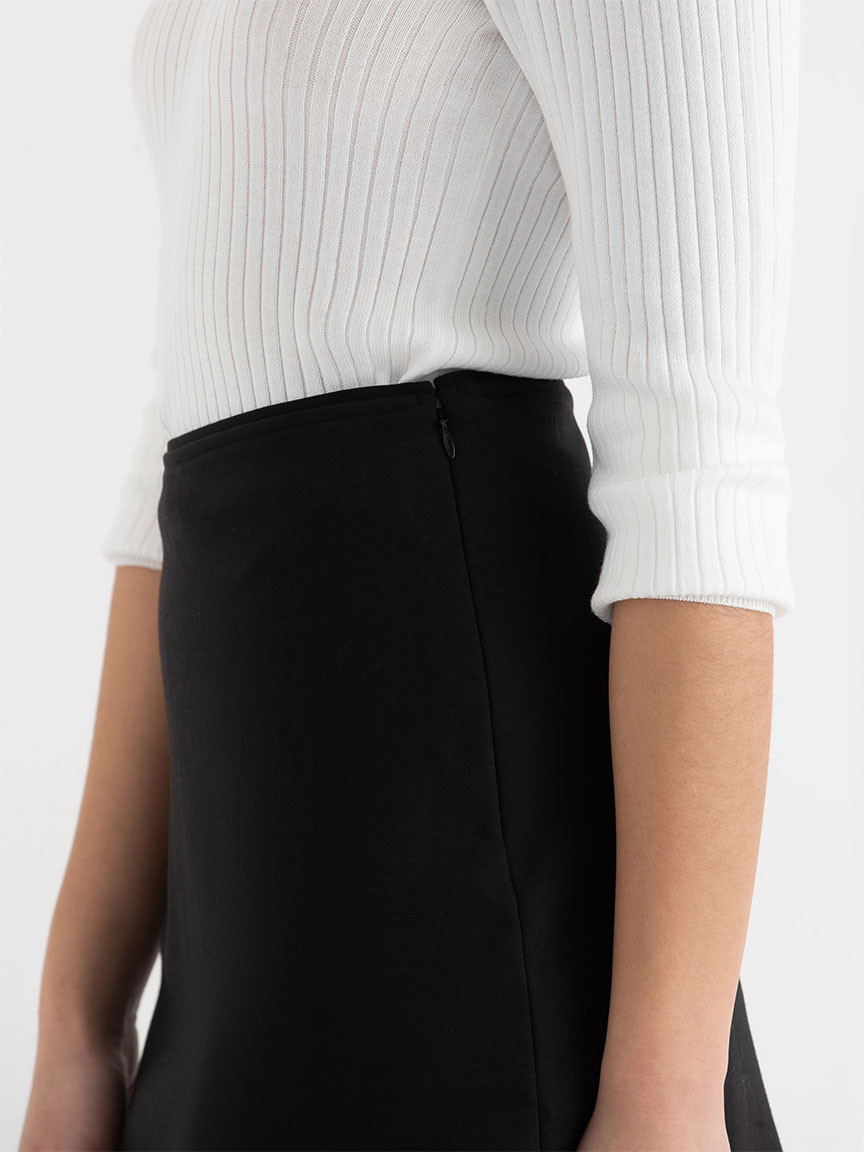 Double Knit Mini Skirt