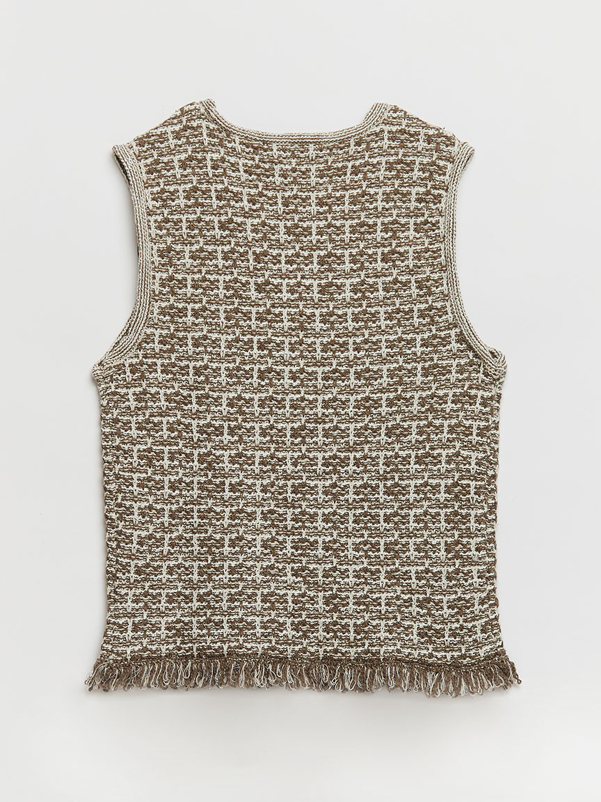 Tweed Tank Top
