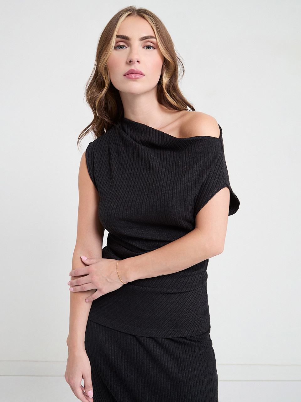 Asymmetric Off Shoulder Top | Ricki's