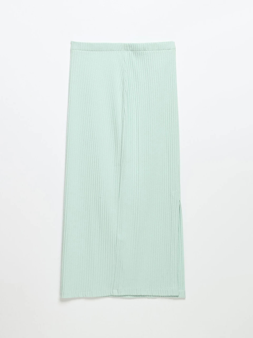Textured Column Midi Skirt